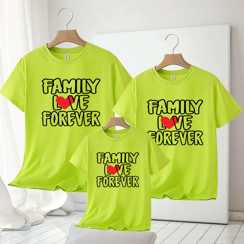 Áo thun gia đình Family Love Forever - Gắn kết yêu thương bền chặt