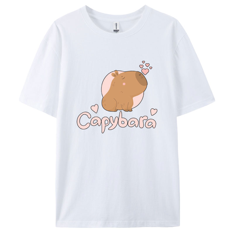 Bạn là fan của loài Capybara đáng yêu? Bạn muốn thể hiện tình yêu đó qua phong cách thời trang của mình? Vậy thì Áo thun Cute Lovely Capybara chính là item không thể thiếu trong tủ đồ của bạn! Ar003003