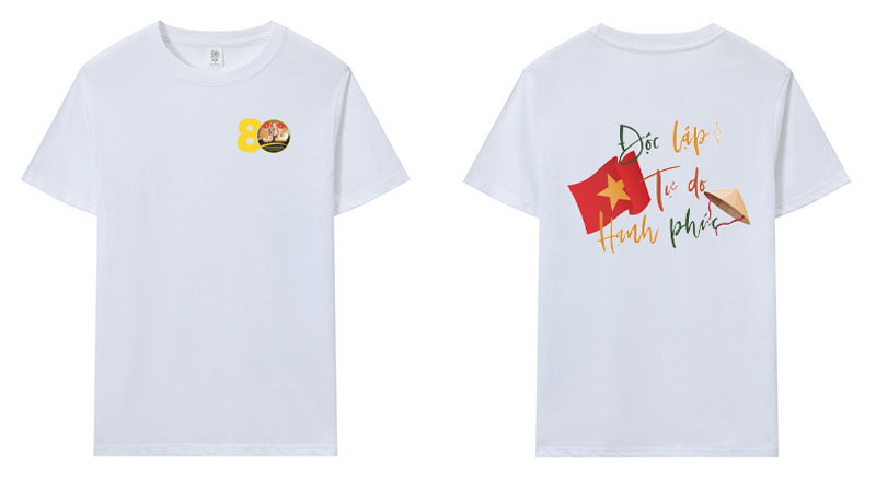 Áo thun độc lập tự do hạnh phúc