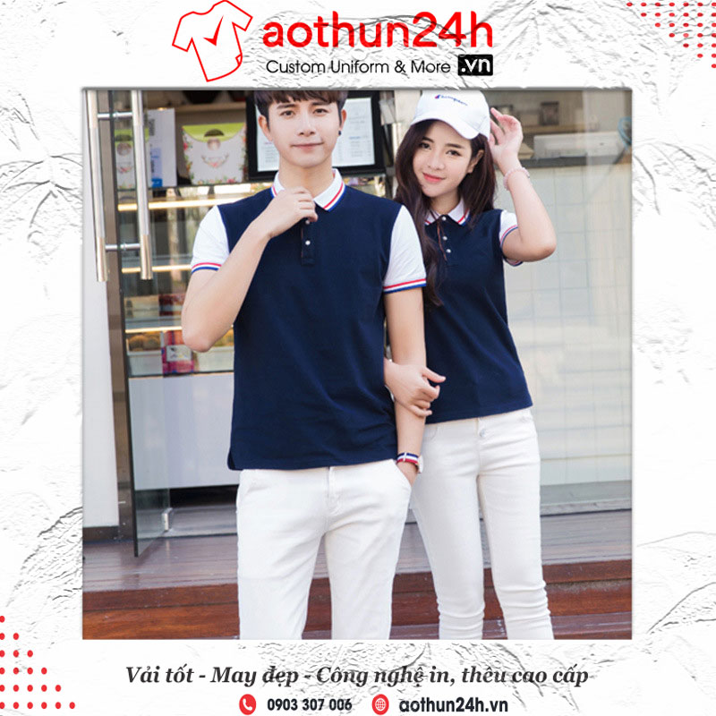 Aothun24h nhận đặt may áo thun đồng phục theo yêu cầu