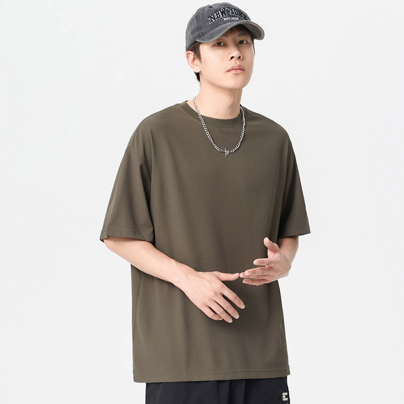 Áo Thun Trơn Nam Cotton Form Unisex: Sự Lựa Chọn Hoàn Hảo Cho Phong Cách Tối Giản 0019