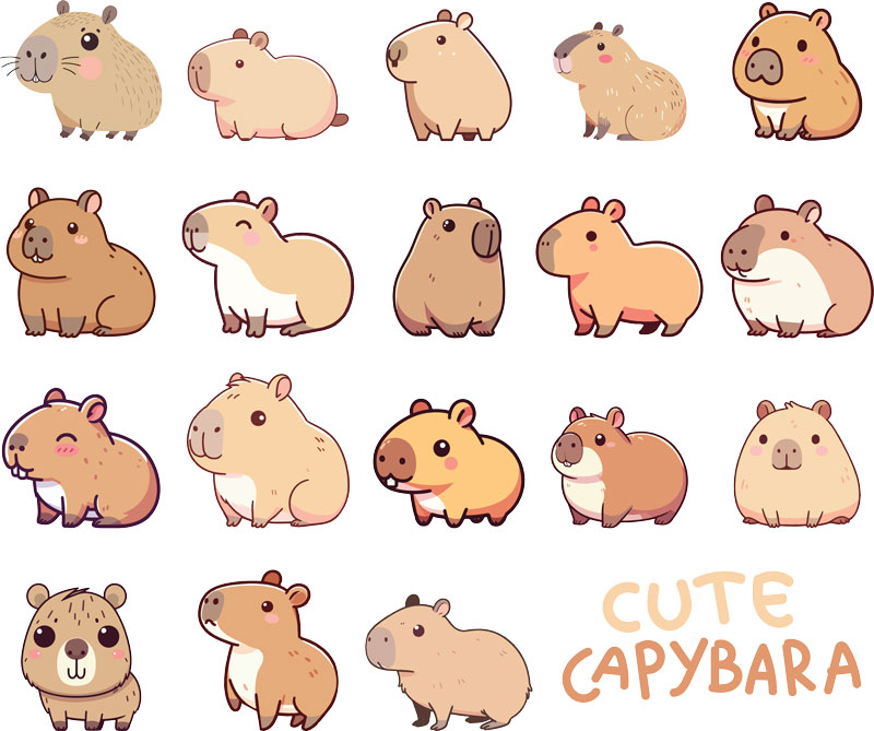 capybara cute 1708