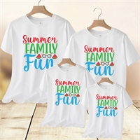 Áo Gia Đình "Summer Family Fun" - Niềm vui mùa hè của gia đình AG0854