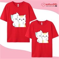 Áo đôi với BFF Cute Cat  AD0420