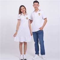Áo váy cặp đôi in logo chibi Tân Sửu dễ thương AD0402